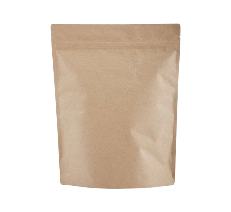Bolsa de barrera Stand up Pouch Kraft Laminada 1kg