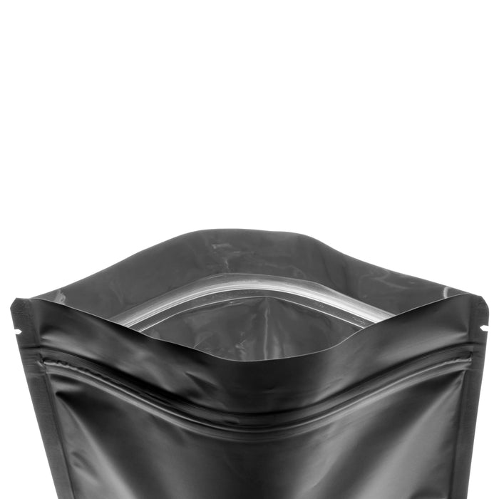 Bolsa de barrera Stand up Pouch Negro mate Laminada 250g