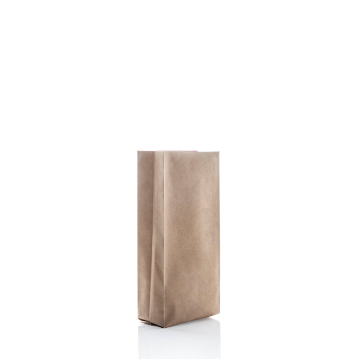 Bolsa con Fuelles Papel Kraft Laminada 250g para Café y Alimentos