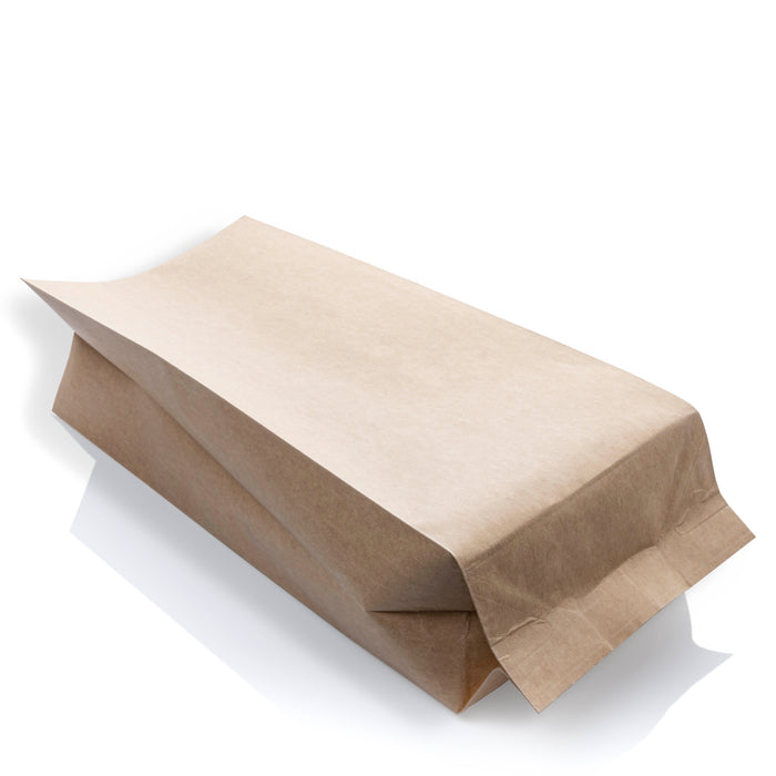 Bolsa con Fuelles Papel Kraft Laminada 250g para Café y Alimentos