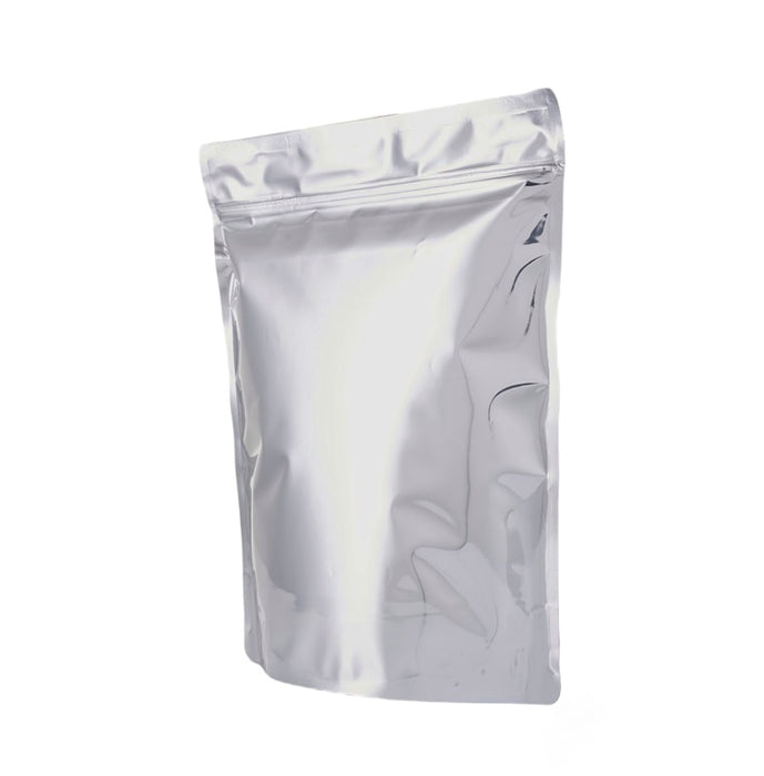 Bolsa Stand up Pouch Plata Laminada 250g Doypack para Café y Alimentos