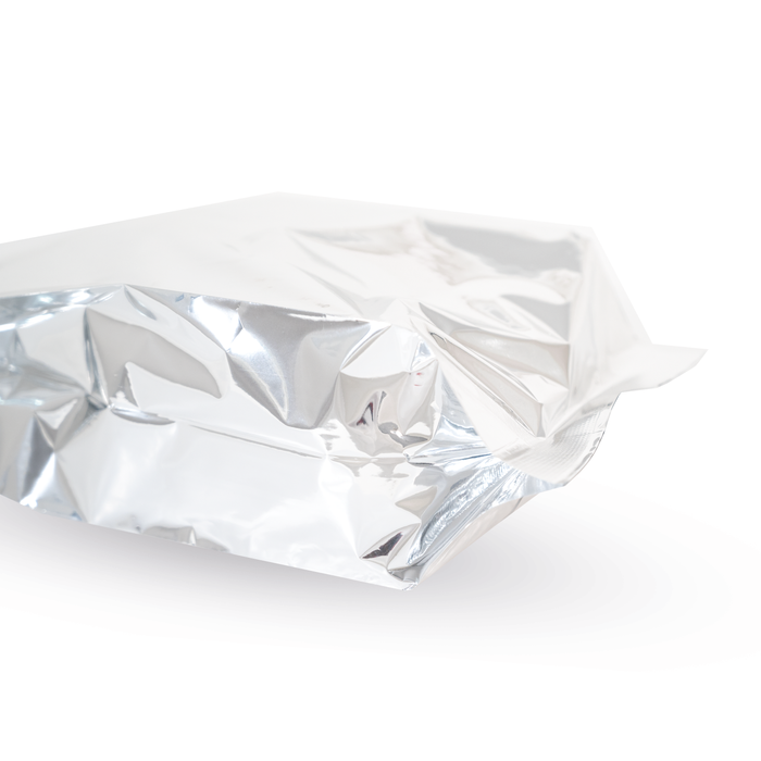 Bolsa para café con Fuelles Plata económica 250g